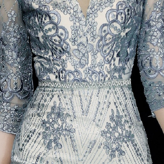 Party Evening Female Temperament Dresses Aura Noor